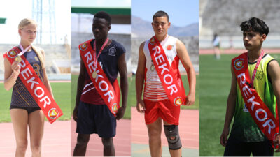 Ortaokullu Yıldızlar Atletizm Finalleri’nin son günü birçok rekora sahne oldu.