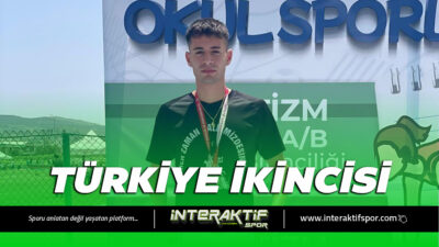 Namık Kemal Lisesi sporcusu Kazım Rüstem Gül, Liselerarası (Gençler) Türkiye