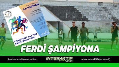 KKTC Atletizm Federasyonu, 4-5 Haziran tarihlerinde Kıbrıs Ferdi Atletizm Şampiyonası