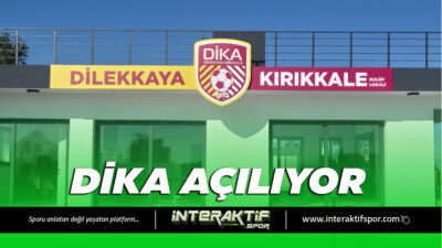 Değirmenlik Akıncılar Belediyesi’nin öz kaynaklarıyla inşa edilen Dilekkaya Kırıkkale Spor