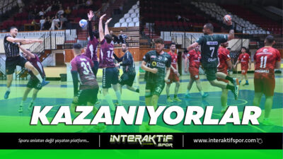 Büyükler Hentbol Ligi’ne önceki akşam oynanan iki karşılaşma ile devam