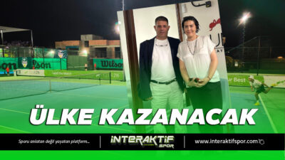 KKTC Milli Olimpiyat Komitesi Başkanı Orçun Kamalı, ülke tenisine kazandırdığı
