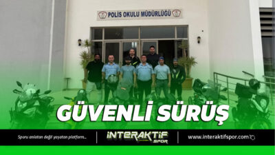 Polis’ten, motosiklet sürücülerine trafikte güvenli toplu sürüş eğitimi verildi…