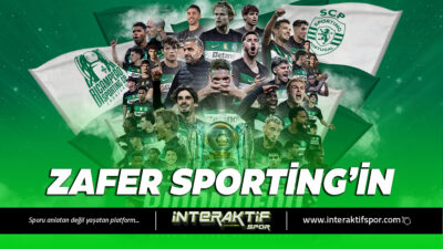 Portekiz Ligi'nin son haftasında şampiyon belli oldu. Sporting sahasında Vitoria'yı