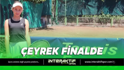 Gönyeli Tenis Kulübü sporcusu Anastasia Elshina uluslararası alanda önemli bir