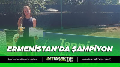 Ermenistan’ın başkenti Erivan’da düzenlenen Tennis Europe U12 – Roza Prudnikova