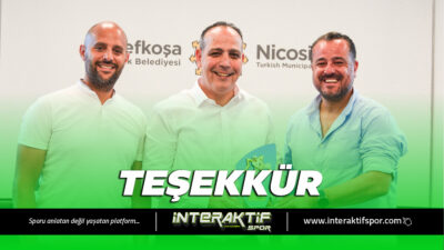 Lefkoşa Türk Belediyesi (LTB) Başkanı Mehmet Harmancı, Tenis Federasyonu Başkanı