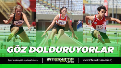 Türkiye Atletizm Federasyonu tarafından İzmir’de organize edilen Edip Akarsu U16-U18