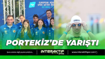 Türkiye Açık Su Yüzme Milli Takımı’nda yarışan Kıbrıslı Türk yüzücü