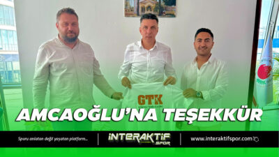 Gönyeli Tenis Kulübü (GTK) Başkanı Merter Refikoğlu ve Başantrenör Nesim