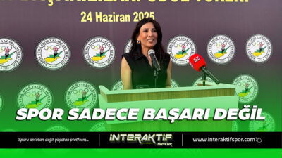 Cumhuriyet Meclisi Başkan Yardımcısı Fazilet Özdenefe: “Spor sadece başarı değil,