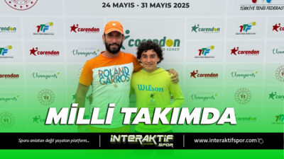 Gazimağusa Belediyesi Tenis Kulübü sporcusu Bekir Devran Esendağlı, 2025 Türkiye