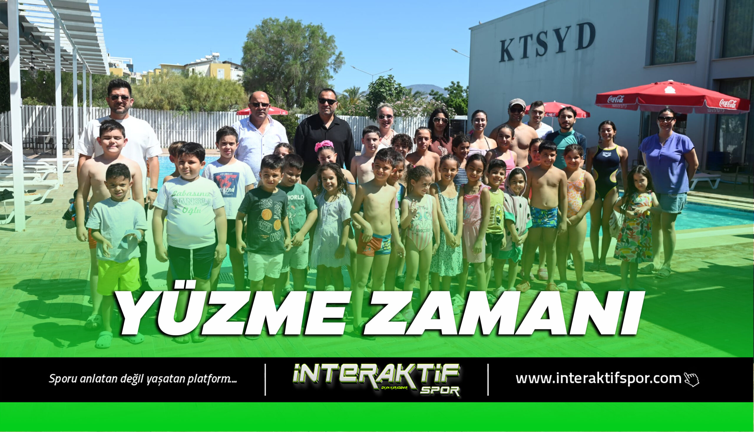 Kıbrıs Türk Spor Yazarları Derneği (KTSYD) tarafından düzenlenen yüzme kursları,