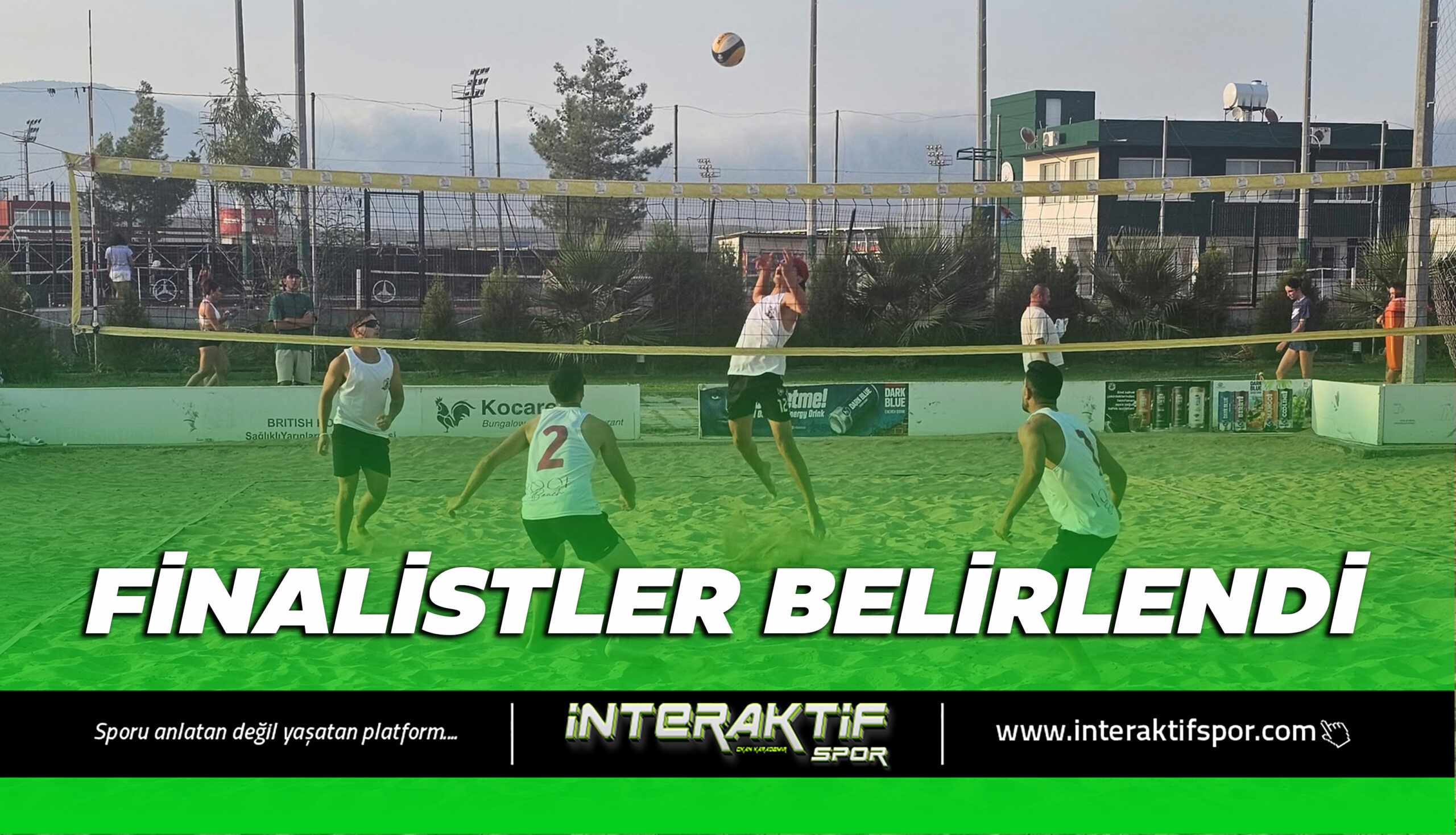 3. Şampiyon Melekler Plaj Voleybolu Ligi’nde finalistler belli oldu.