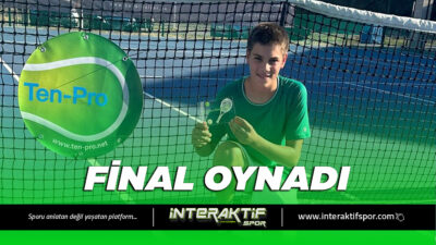 Gönyeli Tenis Kulübü sporcusu Erdal Arabacıoğlu, Hungary Bowl by TEN-PRO