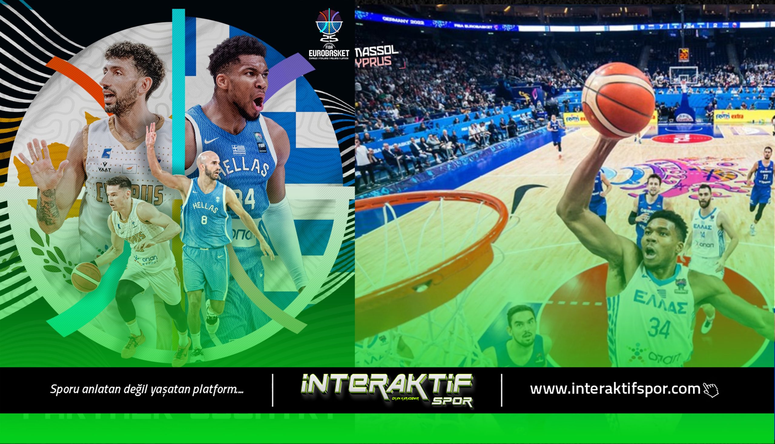 NBA yıldızı Giannis Antetokounmpo, EuroBasket 2025 kapsamında Yunanistan Milli Takımı