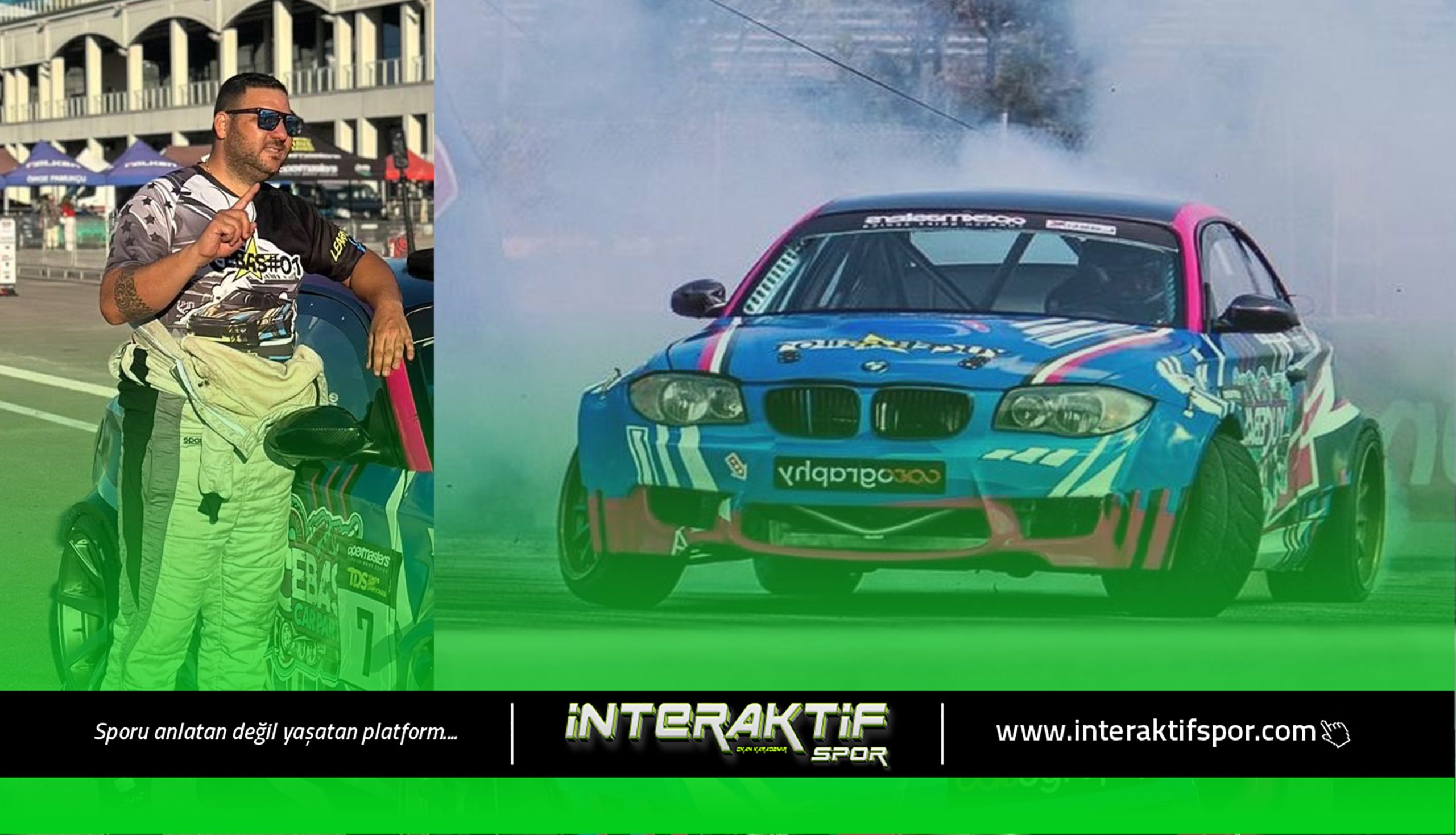 Kıbrıslı Türk drift pilotu İbrahim Yücebaş, 2025 Türkiye Drift Şampiyonası’nda