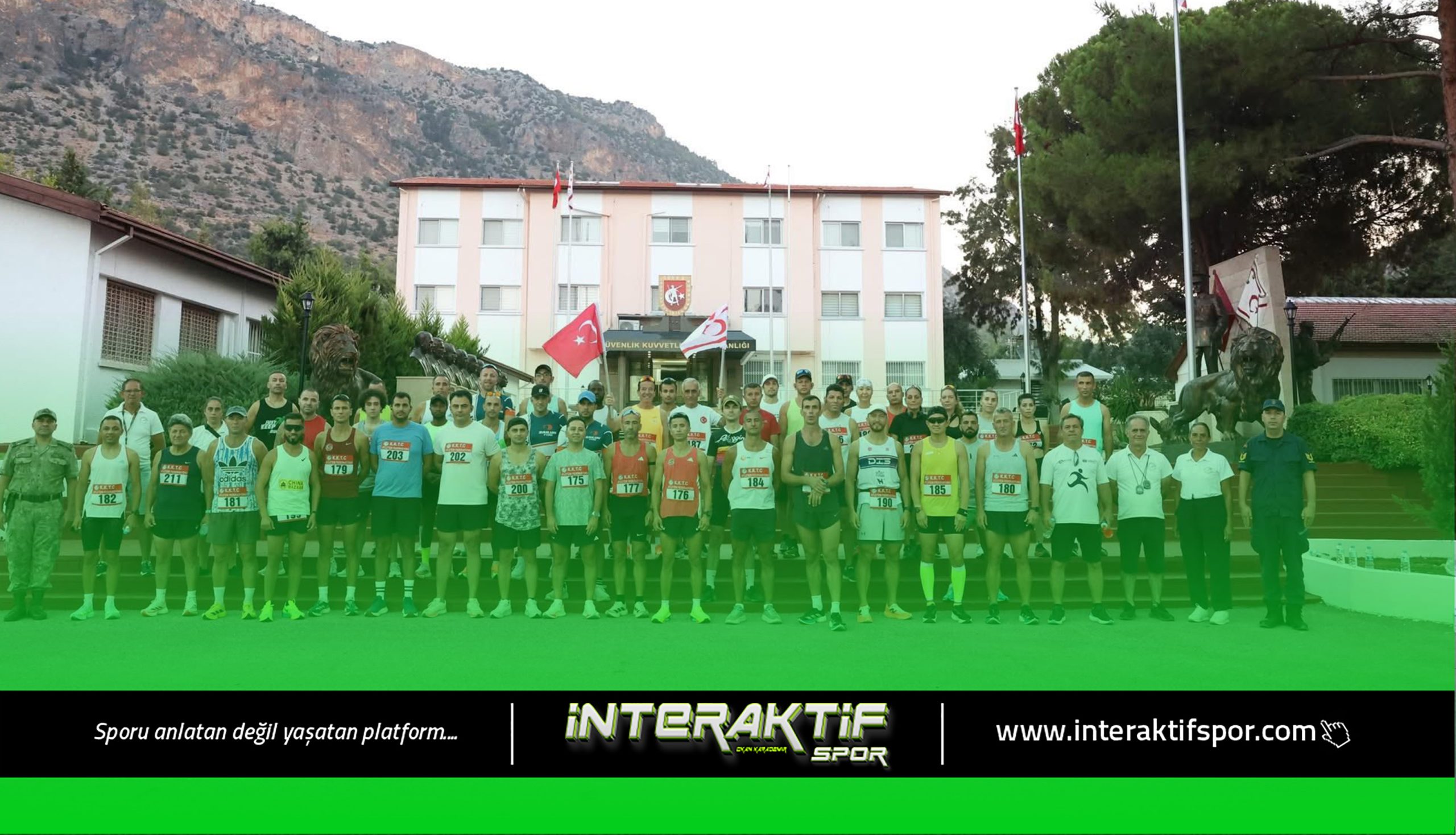 KKTC Atletizm Federasyonu ile Güvenlik Kuvvetleri Komutanlığı iş birliğinde her