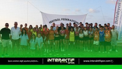 Girne Belediyesi ve KKTC Hentbol Federasyonu iş birliğinde düzenlenen Girne