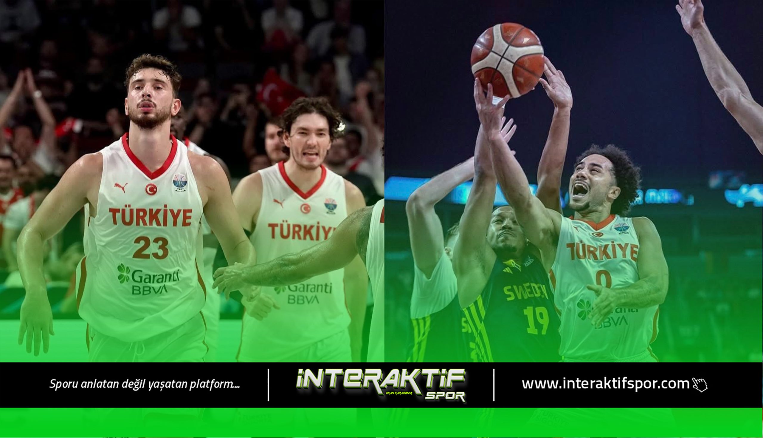 EuroBasket 2025 son 16 turunda Türkiye A Milli Basketbol Takımı,