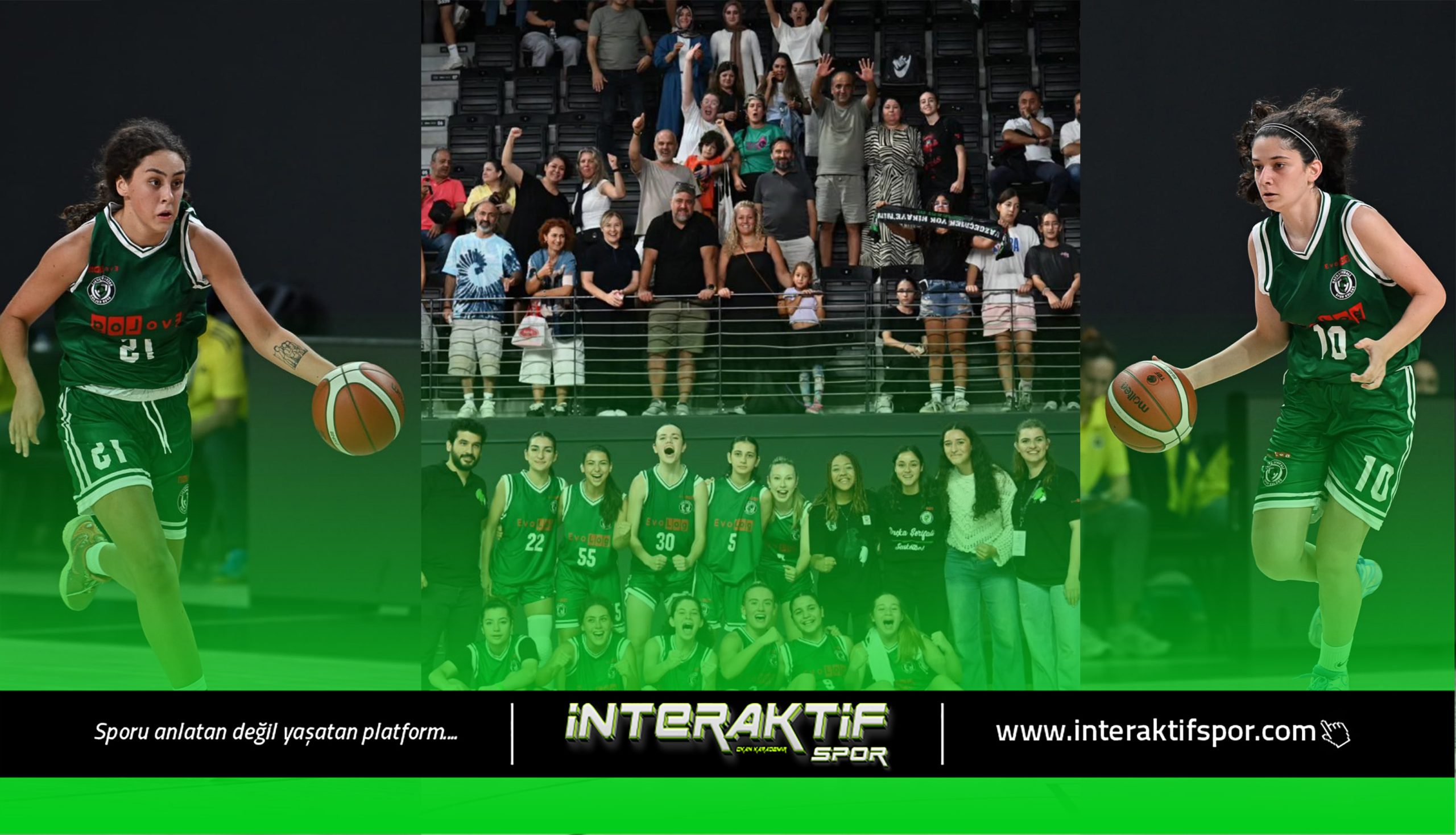 DAÇKA İLE İLK ZAFER…: Basketboldaki genç yıldızlarımız Günay Akgür ve