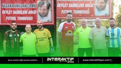 Hasan Ramadan Cemil Devlet Daireleri Arası Futbol Turnuvası 2025 başladı.