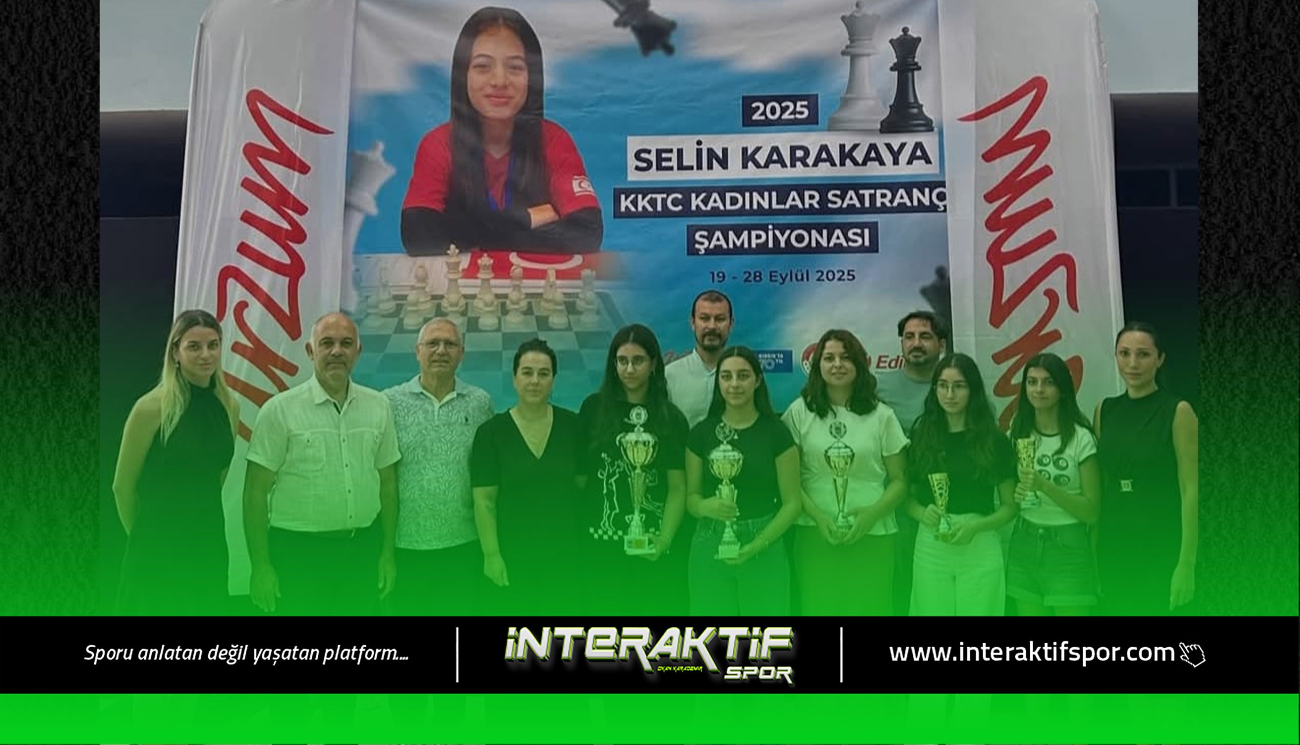 2025 KKTC Selin Karakaya Kadınlar Satranç Şampiyonu Destina Çıka oldu.