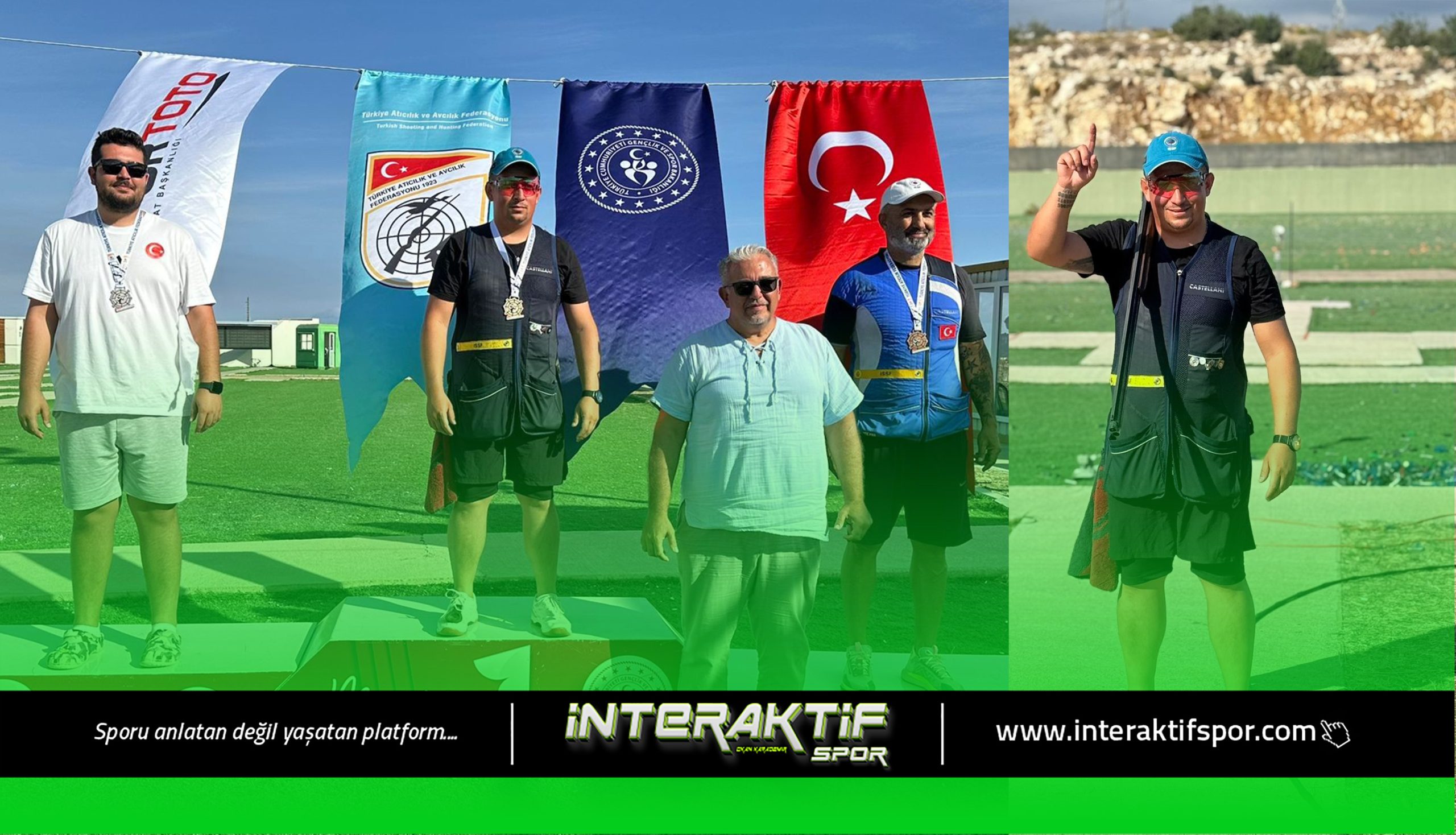 Türkiye Atıcılık Federasyonu tarafından 25-26 Ekim tarihlerinde Mersin-Erdemli Olimpik Trap