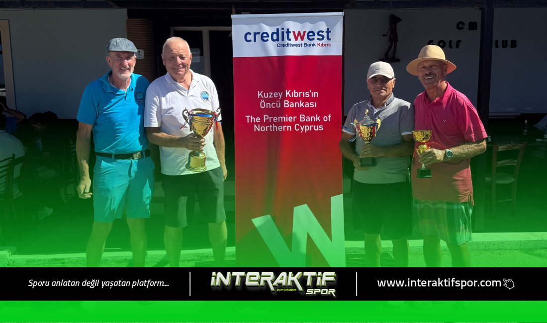 CMC’de Creditwest Bank Monthly Medal Golf Turnuvası şampiyonu Heiner Helmer