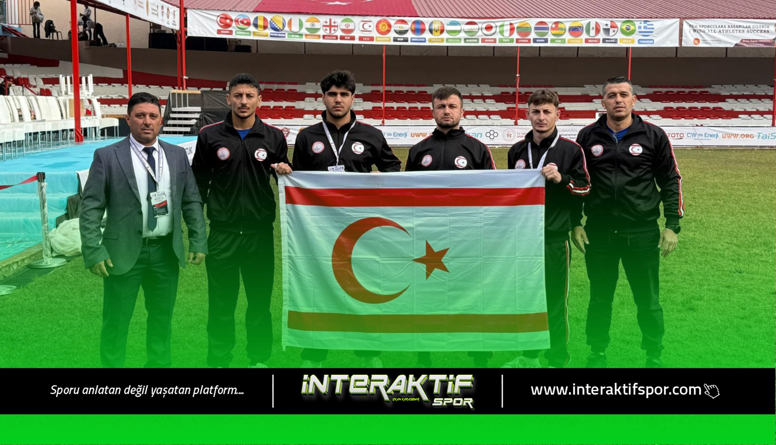 KKTC'li güreşçiler, Dünya Güreş Federasyonu (UWW) tarafından bu yıl ilk