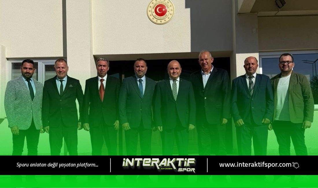 Kıbrıs Türk Spor Yazarları Derneği yönetimi TC Lefkoşa Büyükelçisi Ali