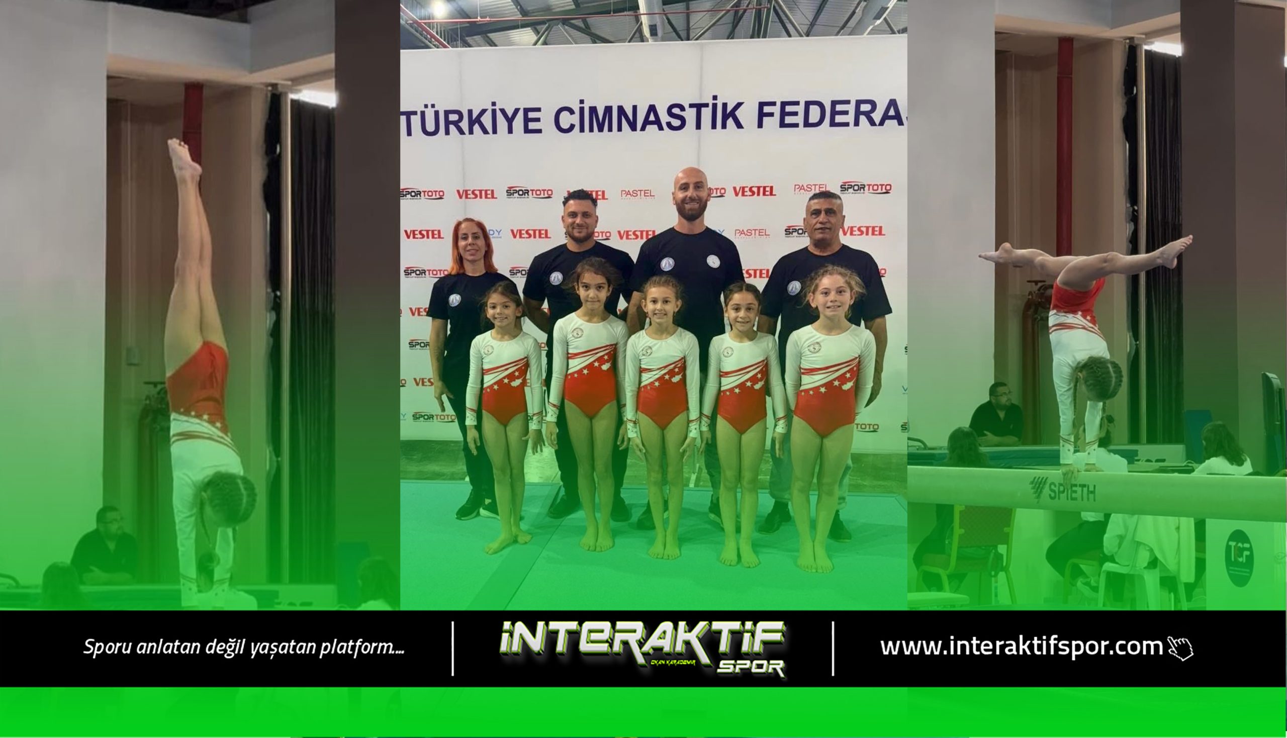 KKTC Cimnastik Federasyonu Artistik Cimnastik Minik Kız Takımları, Türkiye Cimnastik