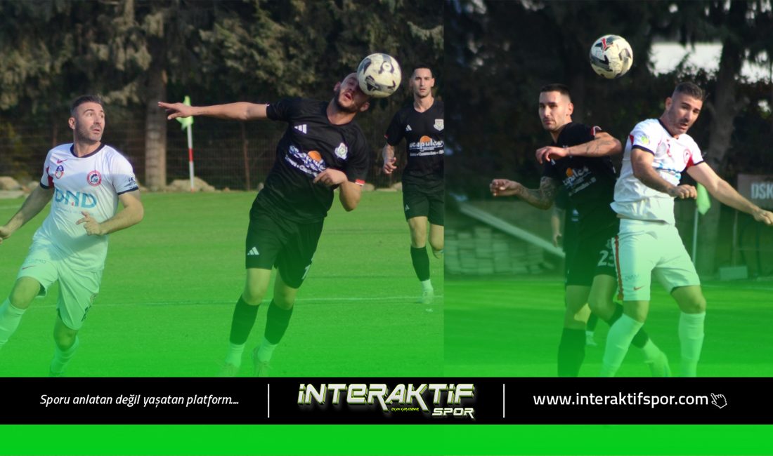 AKSA 1. Lig 11. hafta karşılaşmasında Düzkaya ile Gençler Birliği