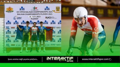 Bulgaristan’ın başkenti Sofya’da düzenlenen Balkan Pist Şampiyonası’nda, Türkiye Milli Takımı