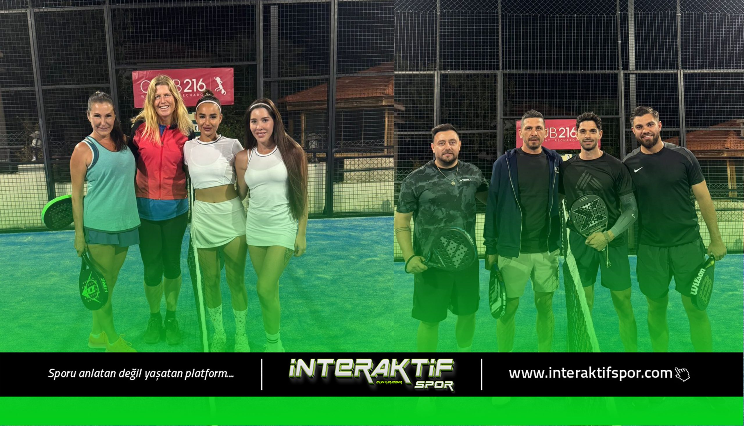 CLUB216 BMW Cup Senyör & Padel maçları devam ediyor.
