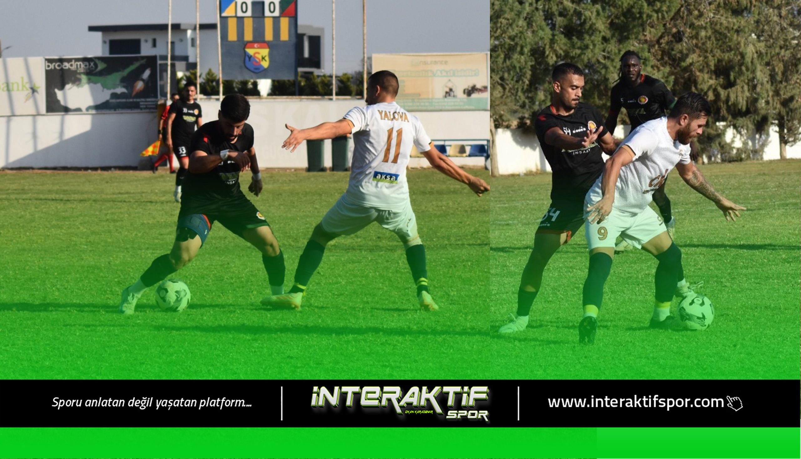 AKSA 1.Lig 8. haftasında Yalova ile Lapta golsüz berabere kaldı.