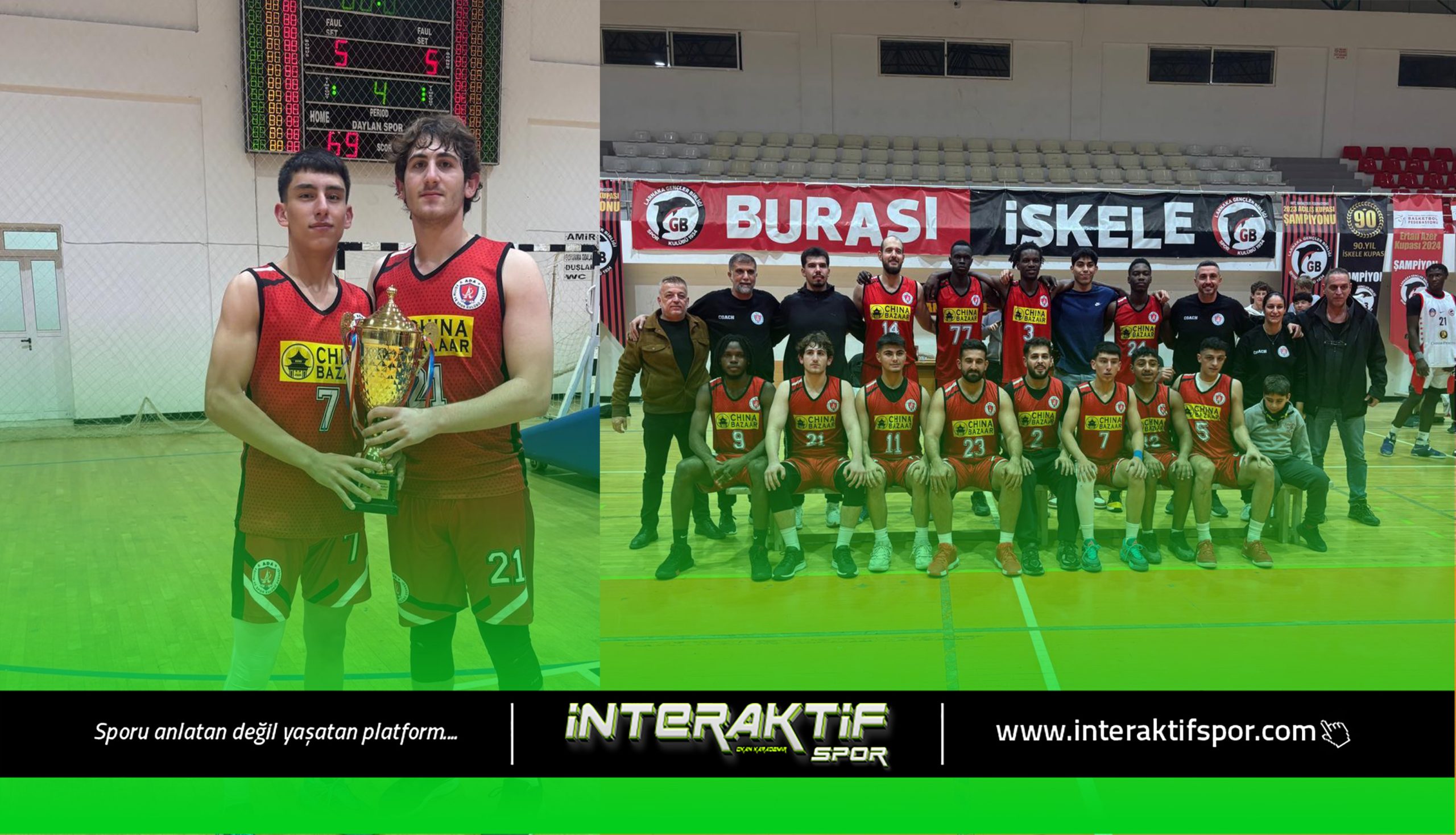Basketbolda China Bazaar Ada Spor’un 16 yaşındaki yeni transferleri Aral