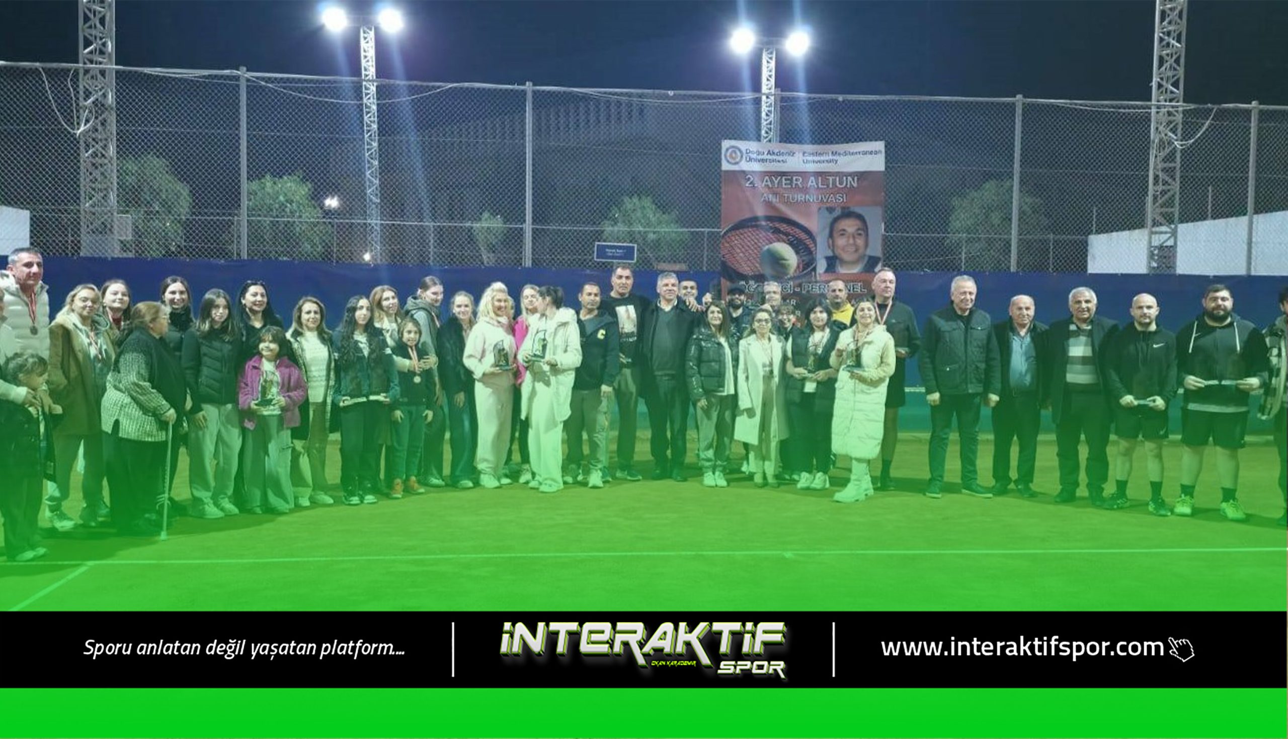 2. Geleneksel Ayer Altun Tenis Anı Turnuvası DAÜ’de gerçekleştirildi