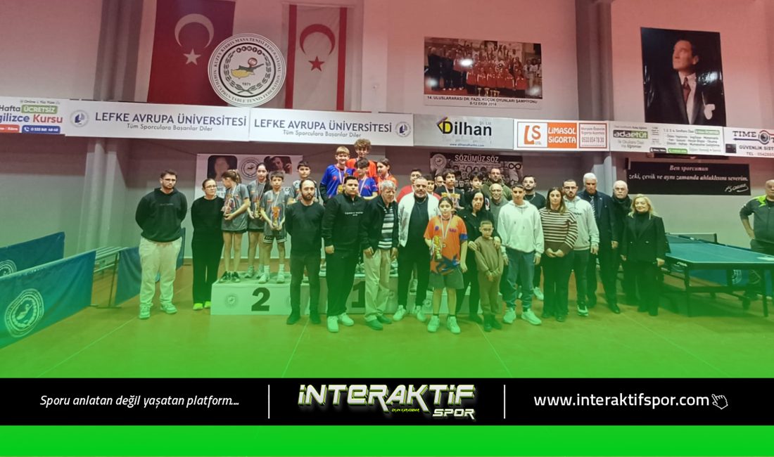 Nazlime Sporcuoğlu-Hasan Olcay U15 Çift Erkekler ve Karmalar Turnuvası tamamlandı.