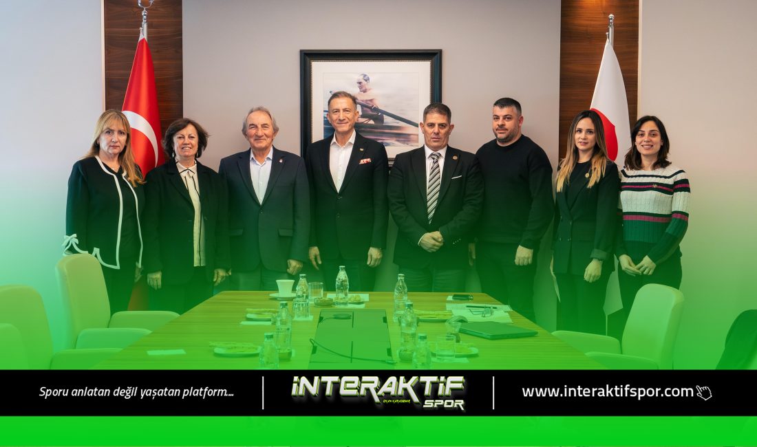 KKTC Milli Olimpiyat Komitesi, Türkiye Milli Olimpiyat Komitesi’ni ziyaret etti.