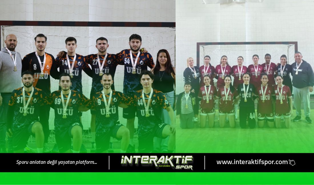 ÜNİVERSİTE HENTBOLDA UKÜ ZAFERİ: Kuzey Kıbrıs Üniversite Sporları Federasyonu tarafından