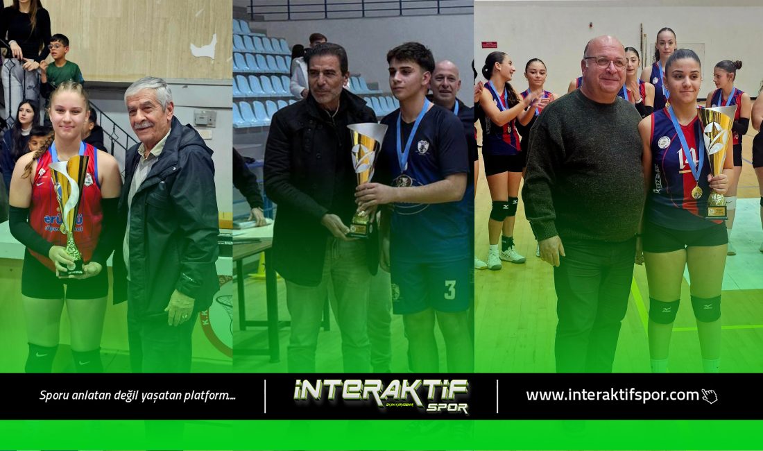 U17 KIZLARDA ŞAMPİYON ERENKÖY: KKTC Voleybol Federasyonu tarafından organize edilen