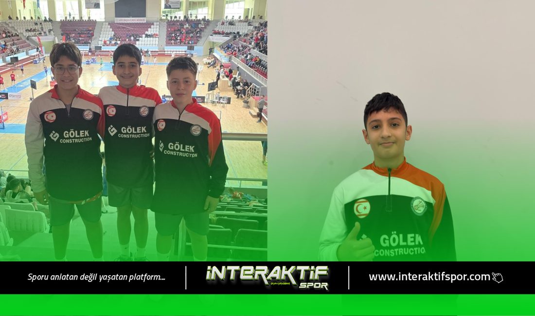 Hatay'da düzenlenen U15 Türkiye Badminton Şampiyonası’nda mücadele eden sporcularımız Arın