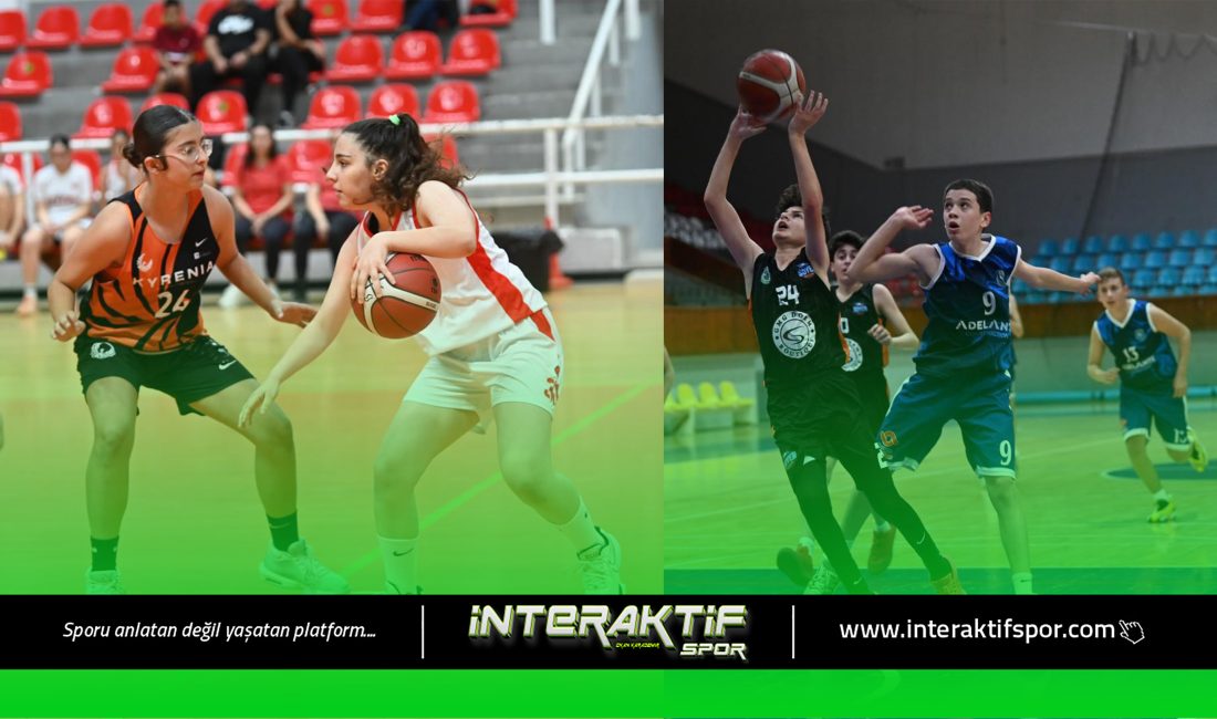 KKTC Basketbol Federasyonu organizasyonunda düzenlenen TTEC U14 Ligi karşılaşmaları, hem