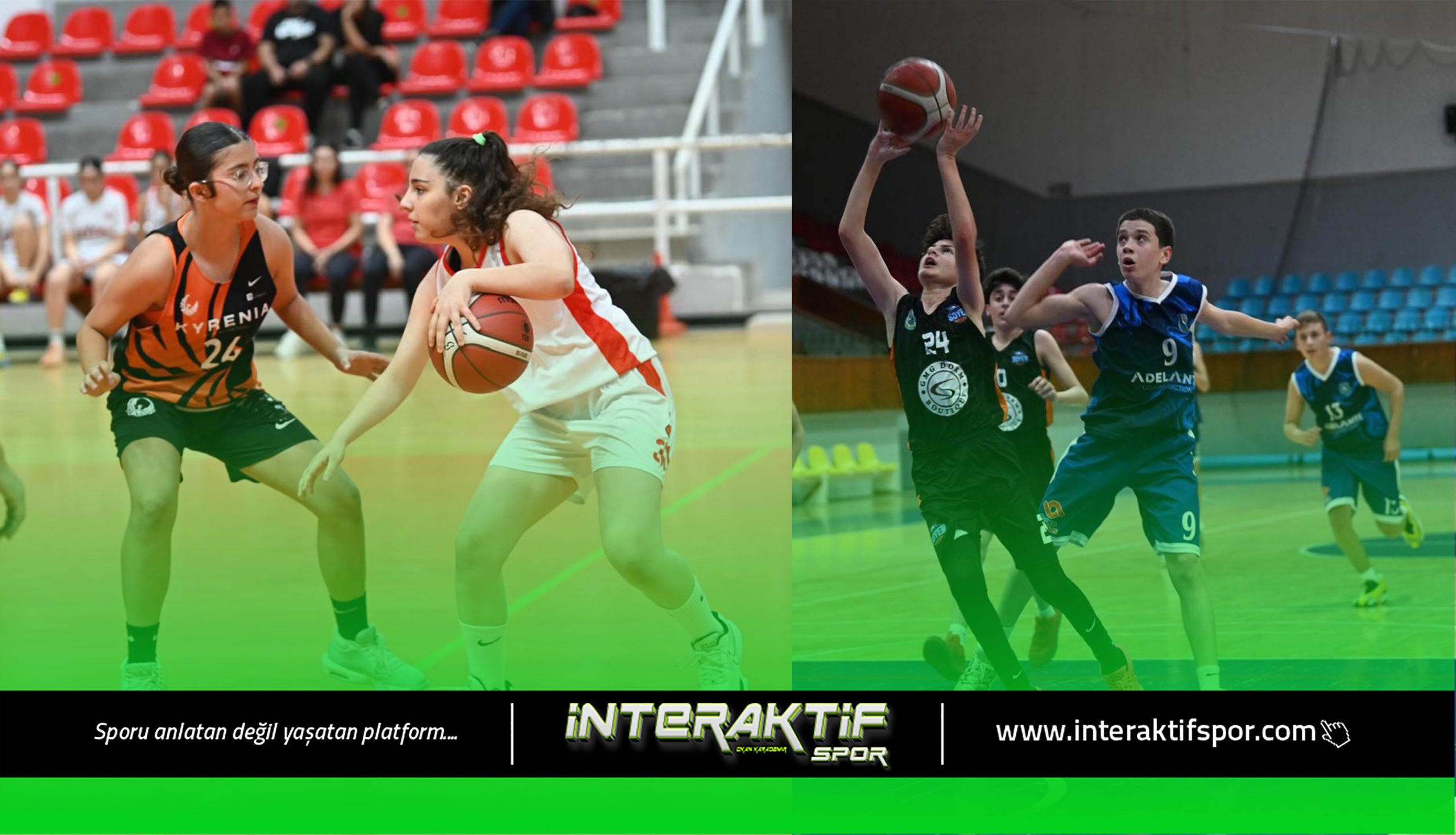 KKTC Basketbol Federasyonu organizasyonunda düzenlenen TTEC U14 Ligi karşılaşmaları, hem