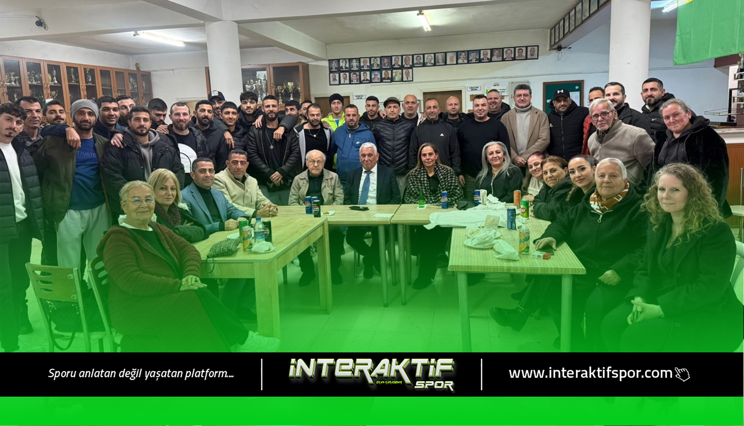 AKSA 1. Lig’in Güzelyurt temsilcilerinden Binatlı Yılmaz Spor Kulübü’nde dayanışma