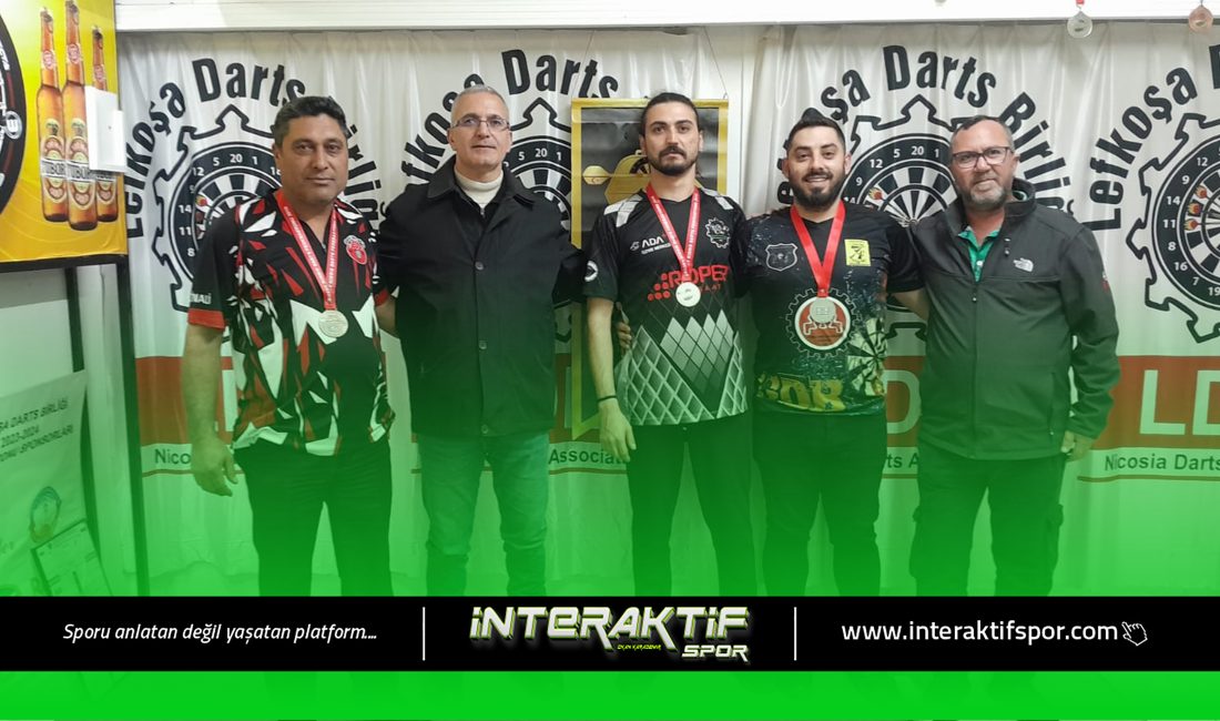Kuzey Kıbrıs Darts Federasyonu tarafından düzenlenen Ferdi Birinci Lig’de ikinci
