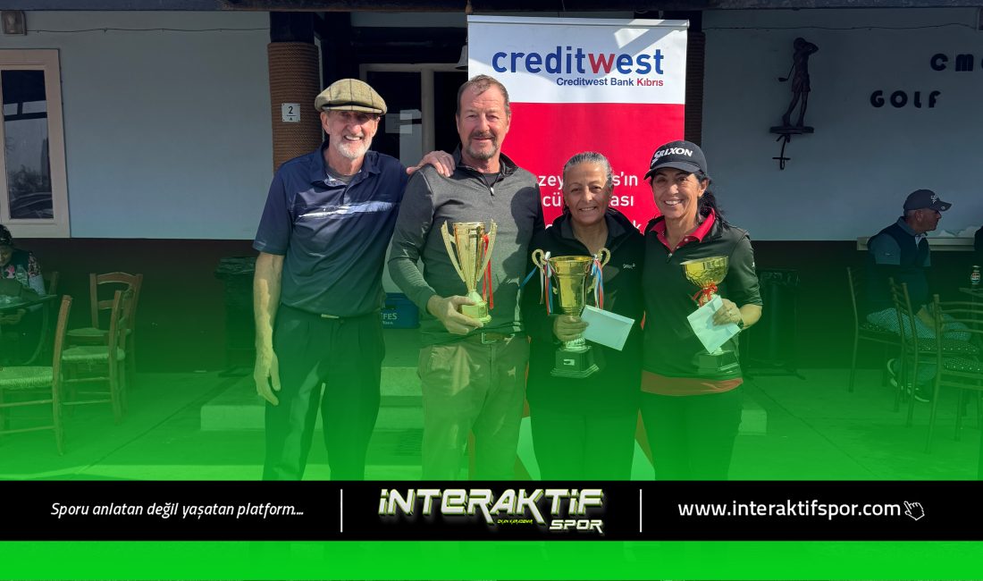 Creditwest Bank Stableford Golf Turnuvası’na kadınlar damga vurdu. 