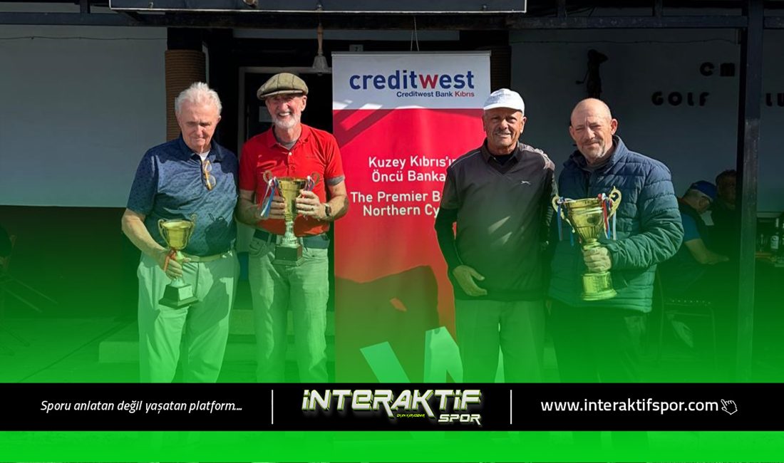Golfta 2026’nın ilk organizasyonu olan Creditwest Bank Monthly Medal Golf