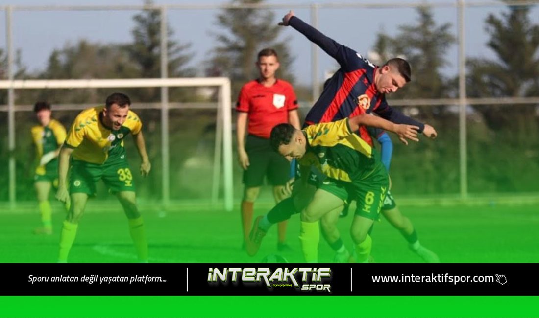 Süper Lig ekipleri Mağusa Türk Gücü ve Yeniboğaziçi hazırlık maçında